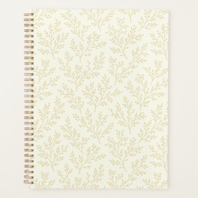 Agenda Raminhos da Floresta Trigo Dourado - Neutro (Frente)
