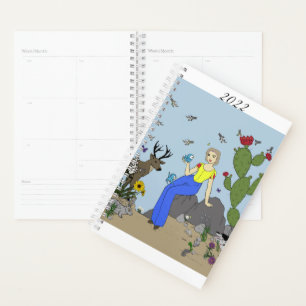 Agenda Rapariga do Deserto e Animais