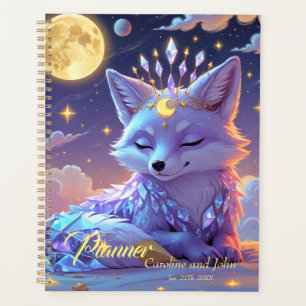 Agenda Raposa Cristal ao Luar – Guardiã de Sonhos Silenci
