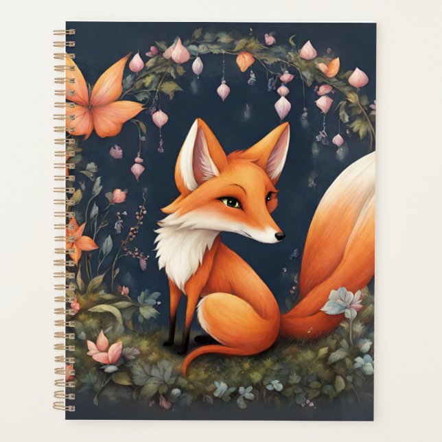 Agenda Raposa em Bloom (Frente)