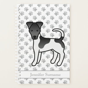 Agenda Raposa Negra E Branca Suave Cachorro E Nome
