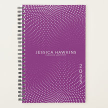 Raspberry Purple Pop Dots por Semana