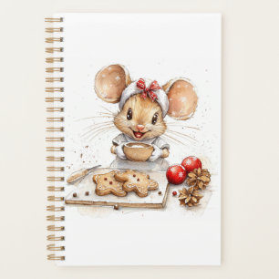 Agenda Rato de chef de Natal bonito