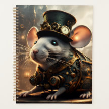 Rato e Pássaro Steampunk