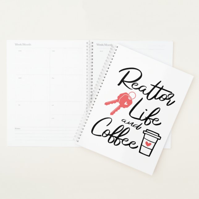 Agenda Realetor de Cota do Agente Imobiliário do Café    (Exibição)