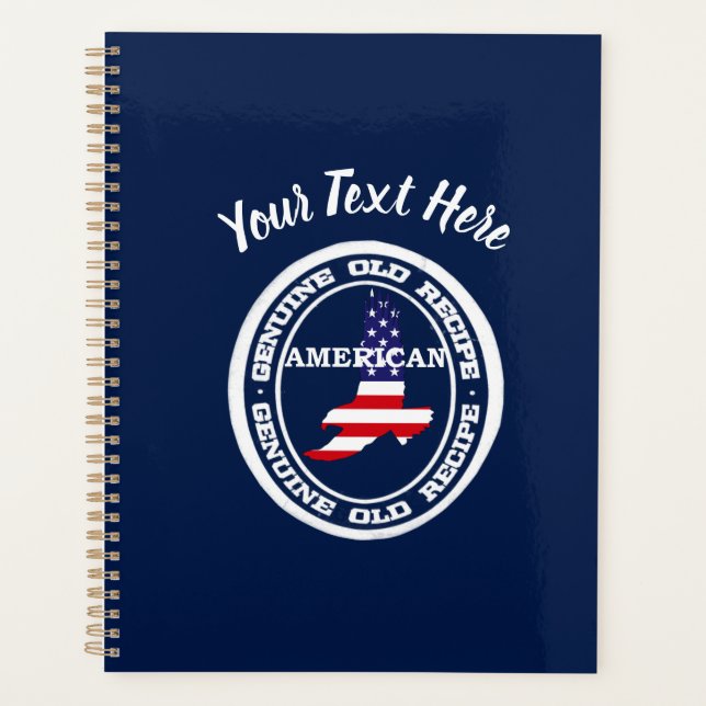 Agenda Receita Genuína Americana (Frente)