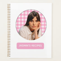 Receitas | Padrão Xadrez rosa e Branco 