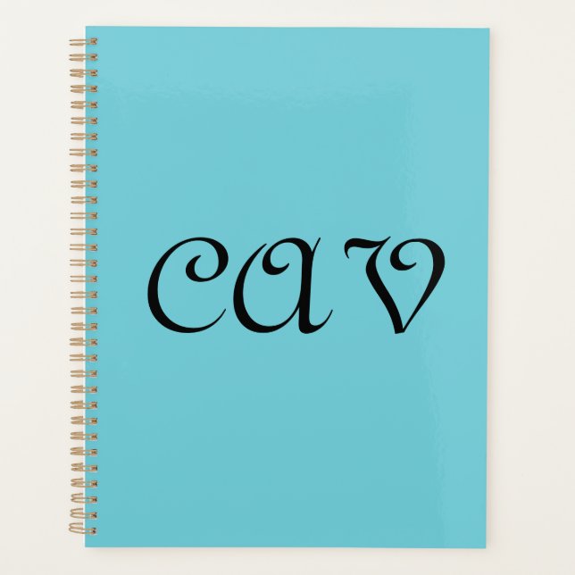 Agenda Recoleta Cornflower Blue  (Frente)