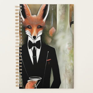 Agenda Red Fox com Martini