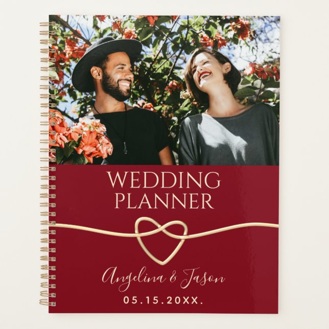 Agenda Red Photo Wedding (Frente)