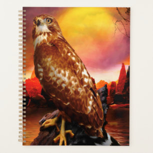 Agenda Red Shoulked Hawk ÚLTIMA LUZ DESERTA