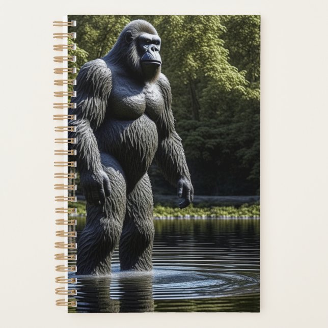 Agenda Reflexo de Bigfoot na água (Frente)