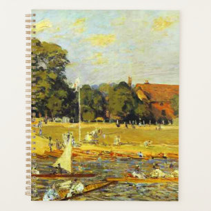 Agenda Regata em Hampton Court Alfred Sisley Poster