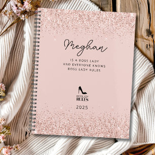 Agenda Regras de Dama do Chefe da Leve Personalizadas