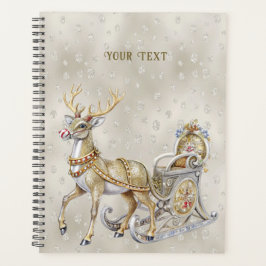 Agenda Reindeer Sleigh Holiday