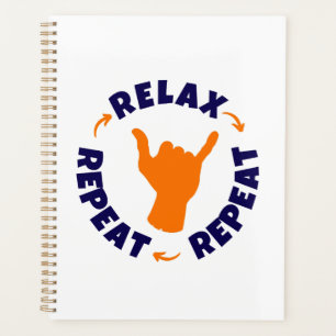 Agenda Relaxe. Repita. Repita.