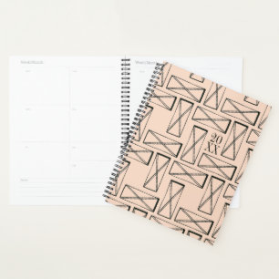 Agenda Retângulo Geométrico X Design