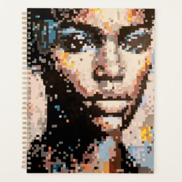 Agenda Retrato de pixel expressivo