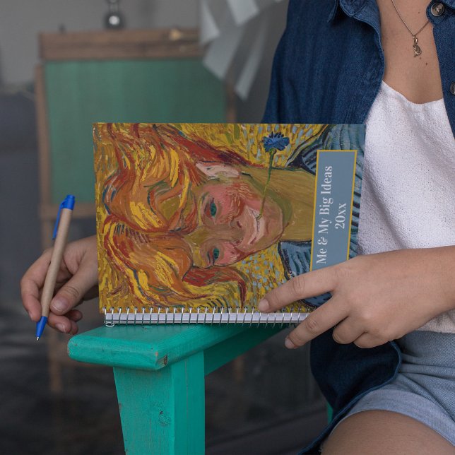 Agenda Retrato de um Jovem com Cornflower, Van Gogh (Criador carregado)