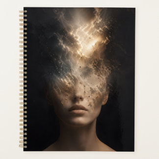 Agenda Retrato Facial Etéreo Dissolvendo | Espírito Surre