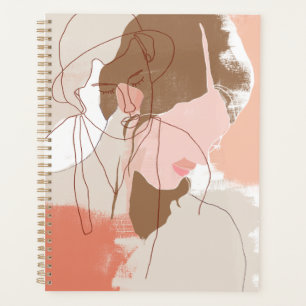Agenda Retrato feminino Pintado