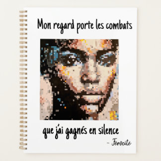 Agenda Retrato pixelizado poderoso