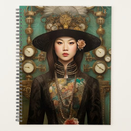Agenda Retrato Steampunk de uma dama