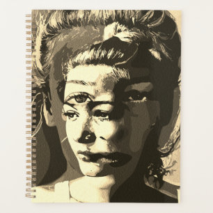 Agenda Retrato Surrealista com Múltiplos Olhos – Psicodél