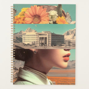 Agenda Retrato Surrealista com Paisagem Arquitetônica