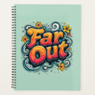 Agenda Retro 70s Psicodélico Groovy Hippie