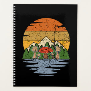 Agenda Retro de Separação de Cogumelo