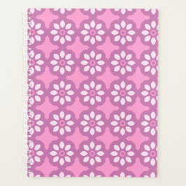 Agenda Retro Flor de Rosa