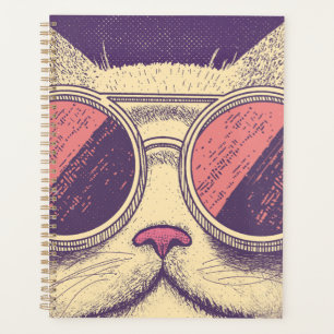 Agenda Retro Vintage Gatinho