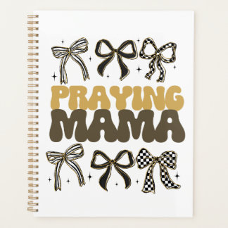 Agenda Rezando Mama Croquette Arco Afirmação Floral