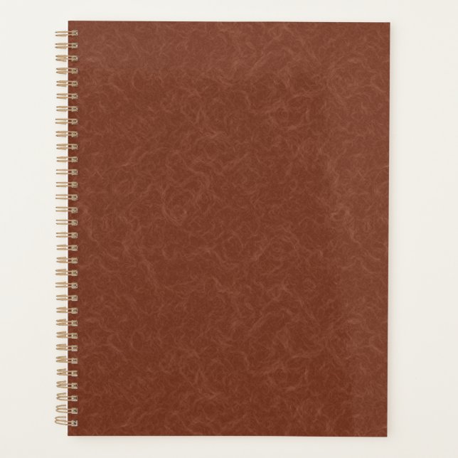 Agenda Rich brown textured background (Frente)