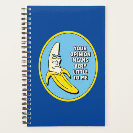 Agenda RICK E MORTY™ | Crachá de Rick de bananas