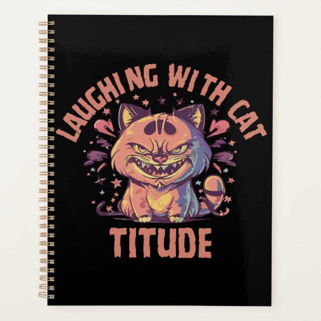 Agenda Rindo com Cat-titude (Frente)