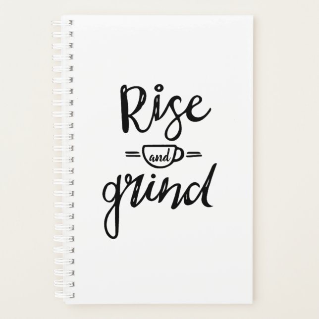 Agenda Rise e Grind (Frente)