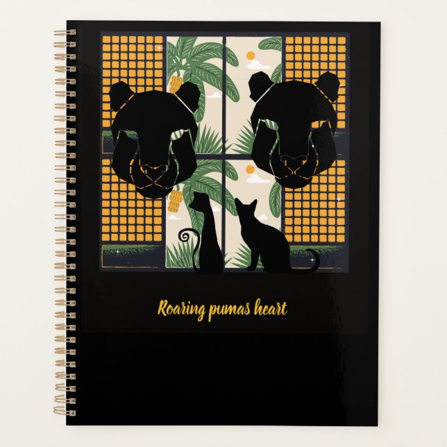 Agenda Roaring Pumas Hearts (Frente)
