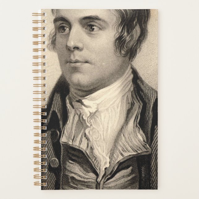 Agenda Robert Burns Portrait (Frente)