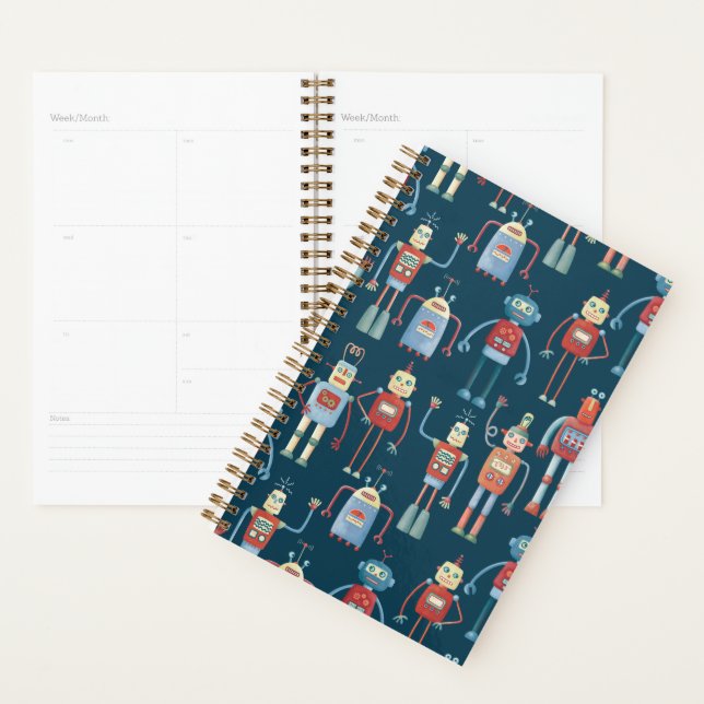 Agenda Robôs Retro (Exibição)