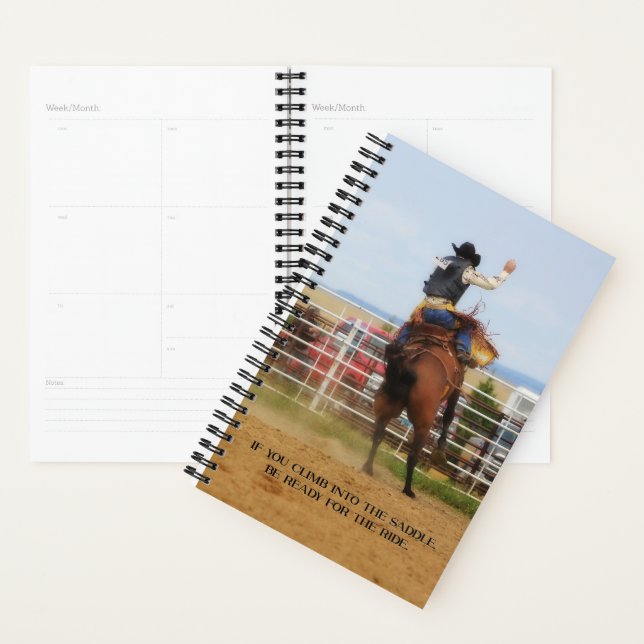 Agenda Rodeo Saddle Bronc Planner (Exibição)