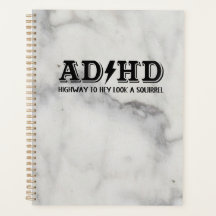 Rodovia AD/HD para...Olhe um Pista de Esquilo