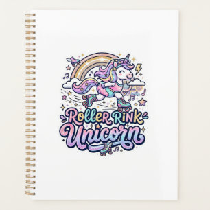 Agenda Rolo De Unicórnio Rink Unicórnio Premium Vetor Ade