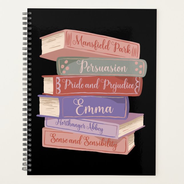 Agenda Romances de Jane Austen V (Frente)