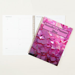 Agenda Romanic purple Hydrangeas pink purple flowers