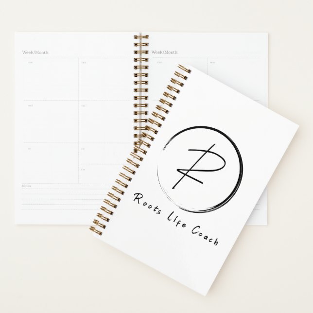 Agenda Roots Life Coach Planner (Exibição)
