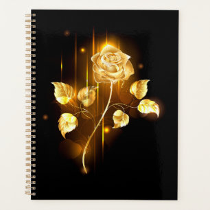 Agenda rosa do ouro ( rosa dourado )