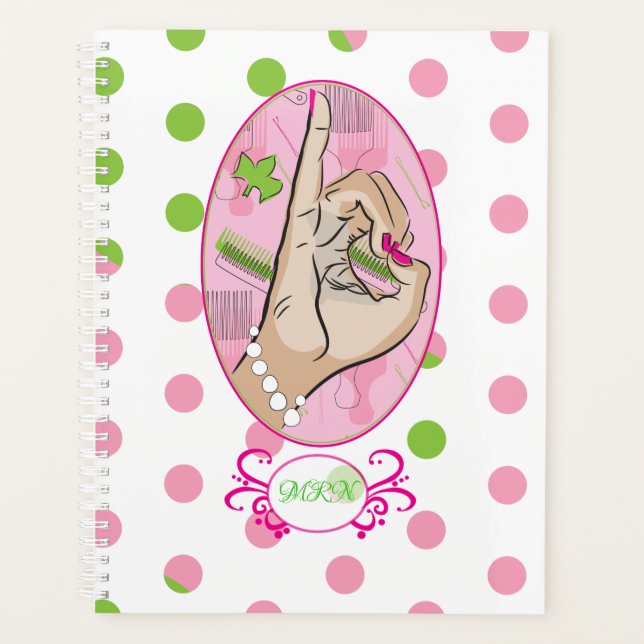 Agenda Rosa perfeito (Frente)