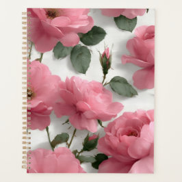 Agenda Rosa Rosa Romântica
